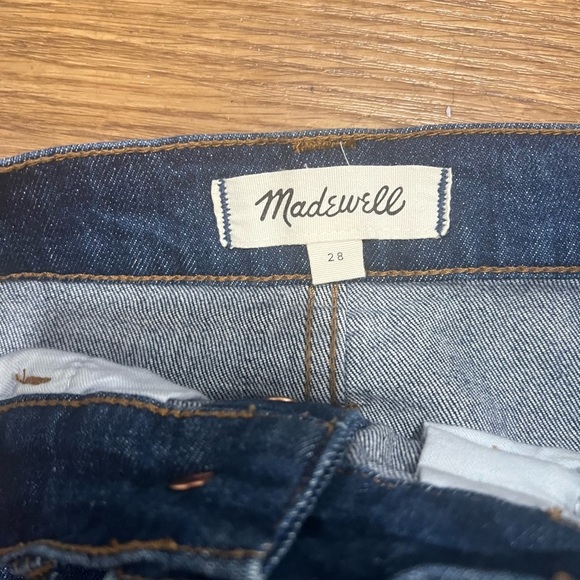 MADEWELL women’s Denim Button-Front Skirt - Picture 7 of 7
